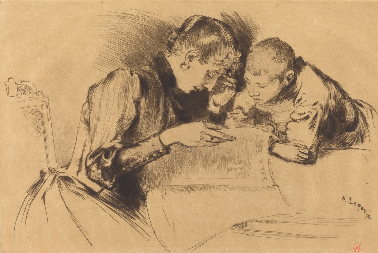 Zdjęcia Zdjęcia, 1889. autorstwa Auguste Lepere