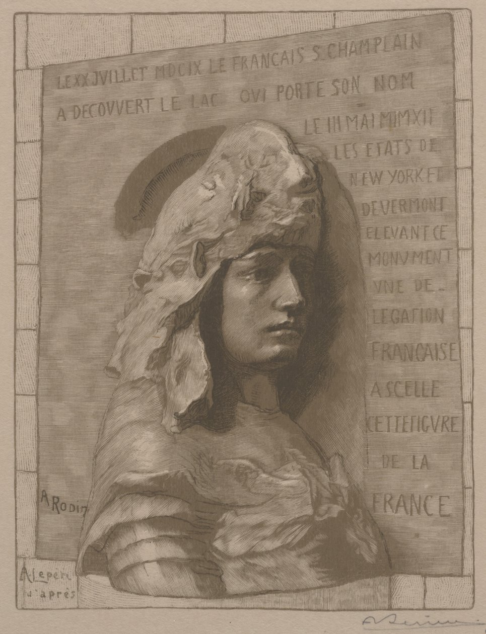 Francja autorstwa Auguste Lepere