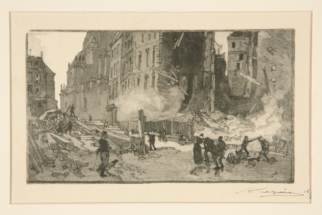 Ouvriers (robotnicy) autorstwa Auguste Lepere