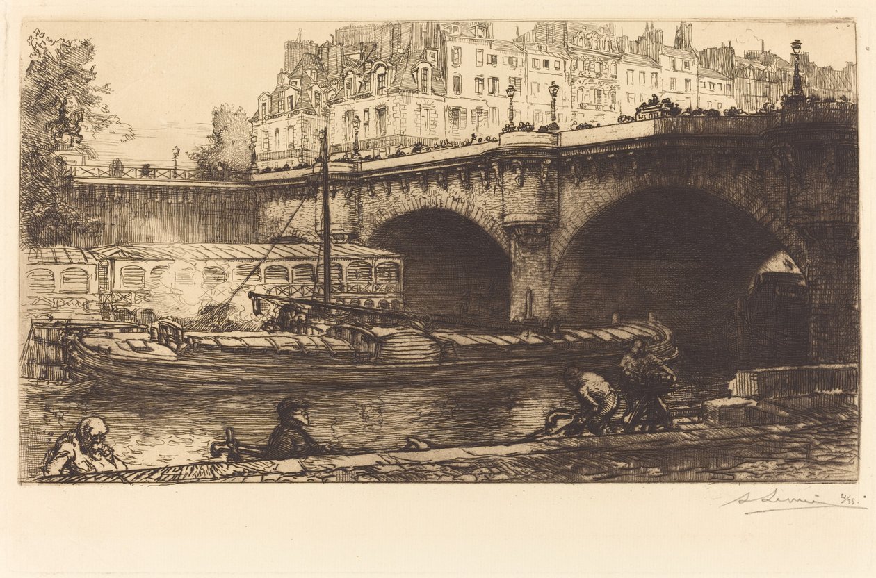 Pont Neuf autorstwa Auguste Lepere