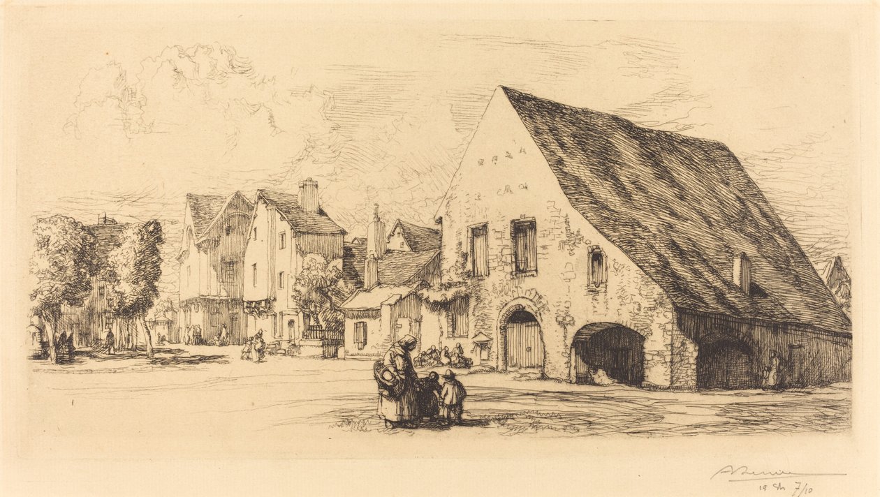 Prowincja (Sekwana i Marna) autorstwa Auguste Lepere