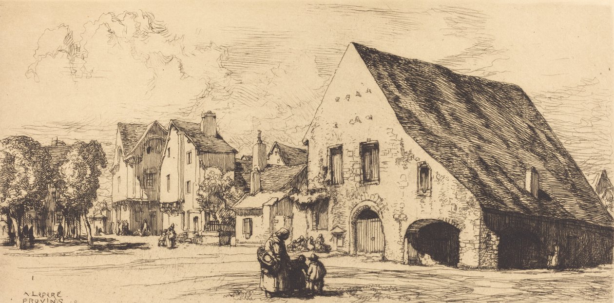 Prowincje Sekwany i Marny, 1910. autorstwa Auguste Lepere
