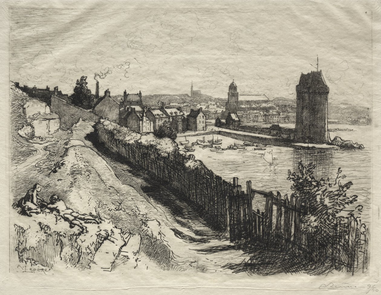 Święty Serwan autorstwa Auguste Louis Lepère