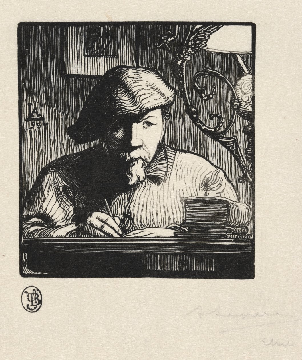 Autoportret autorstwa Auguste Louis Lepère