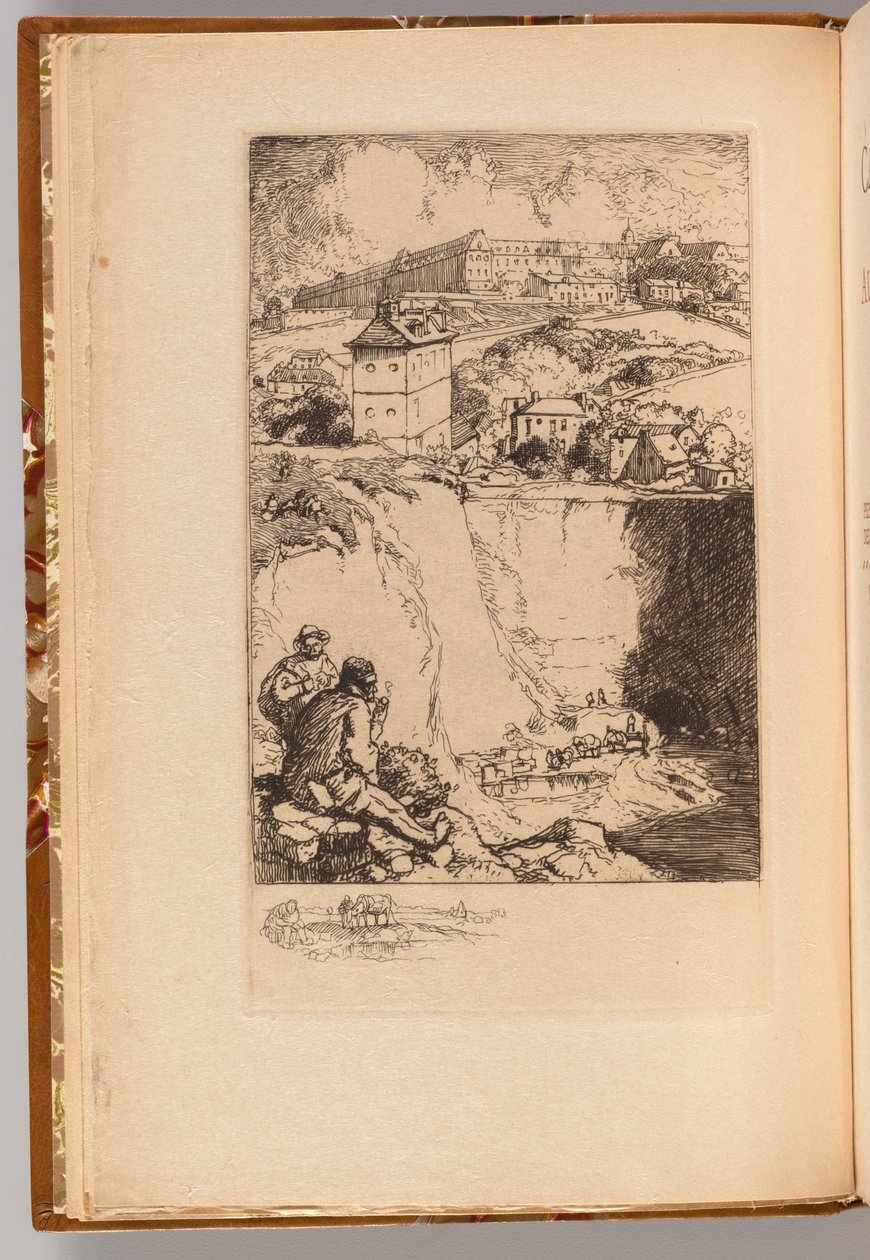 Katalog wystawy August Lepère: Frontispiece autorstwa Auguste Louis Lepère