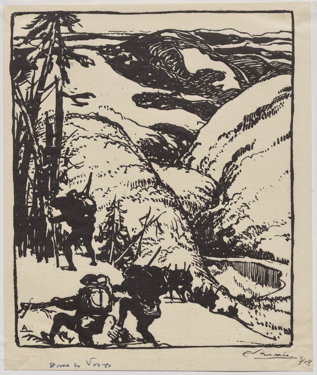 W Wogezach autorstwa Auguste Louis Lepère