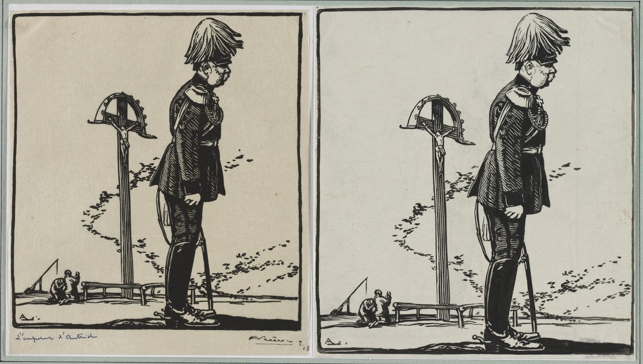 Cesarz Austrii autorstwa Auguste Louis Lepère