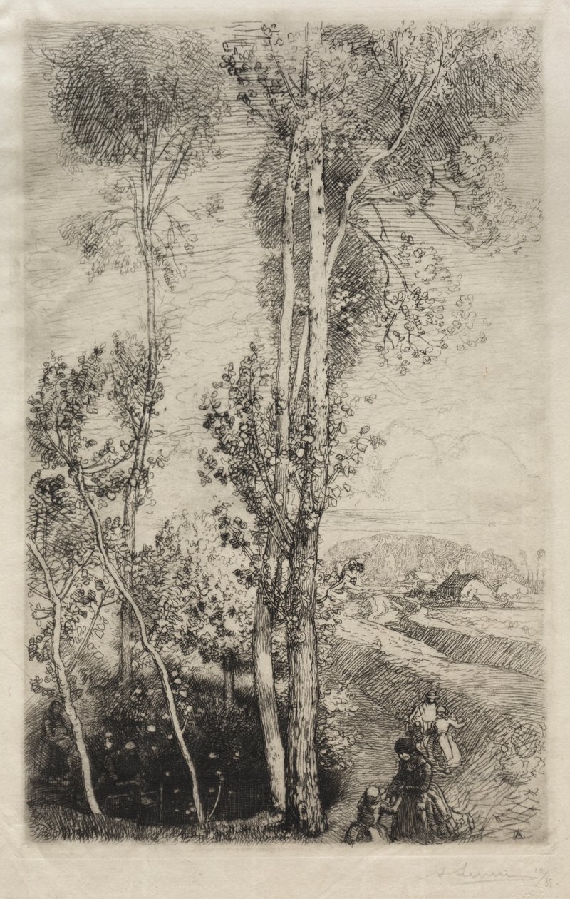 La Petite Mare autorstwa Auguste Louis Lepère