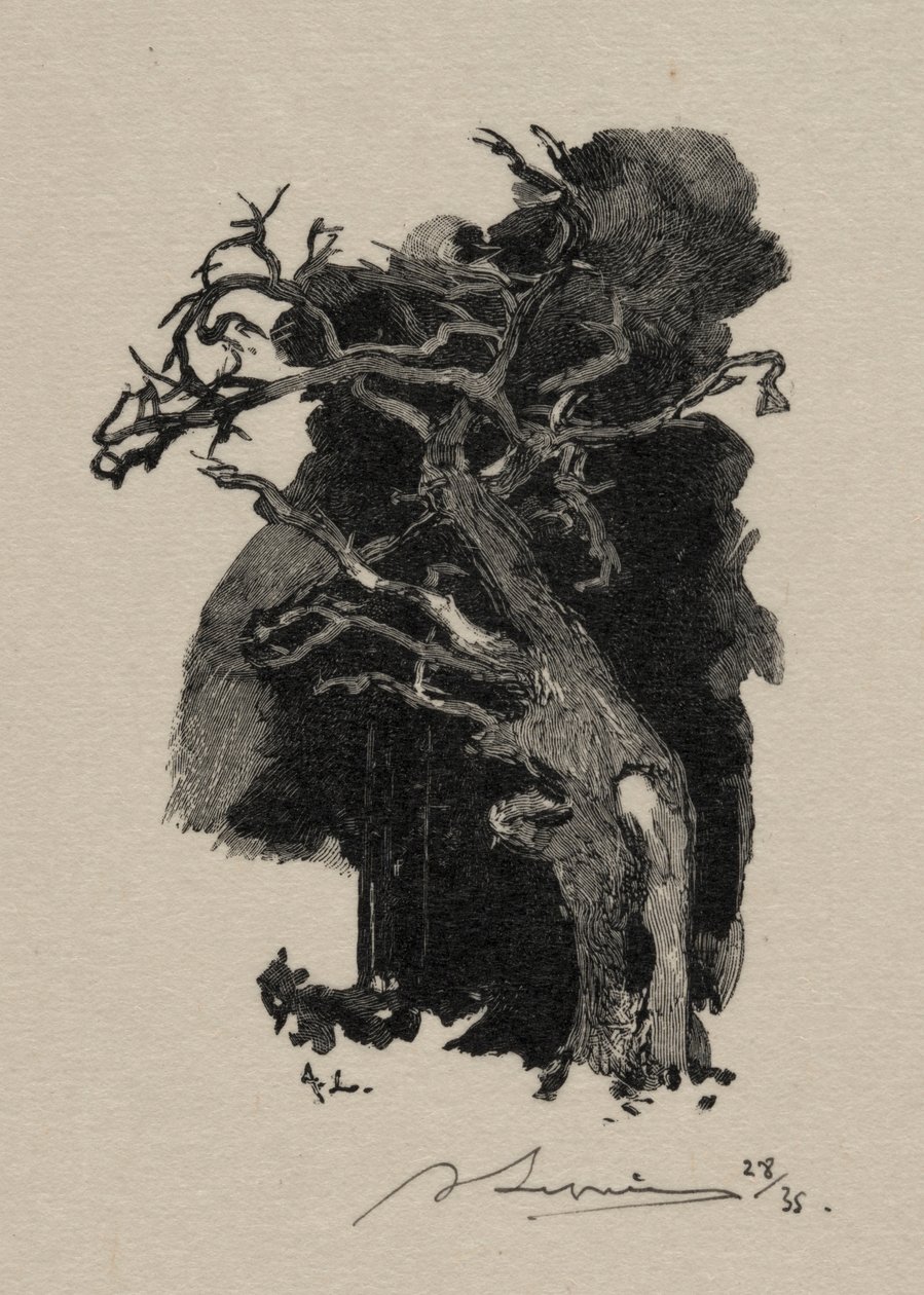 Wściekły. autorstwa Auguste Louis Lepère
