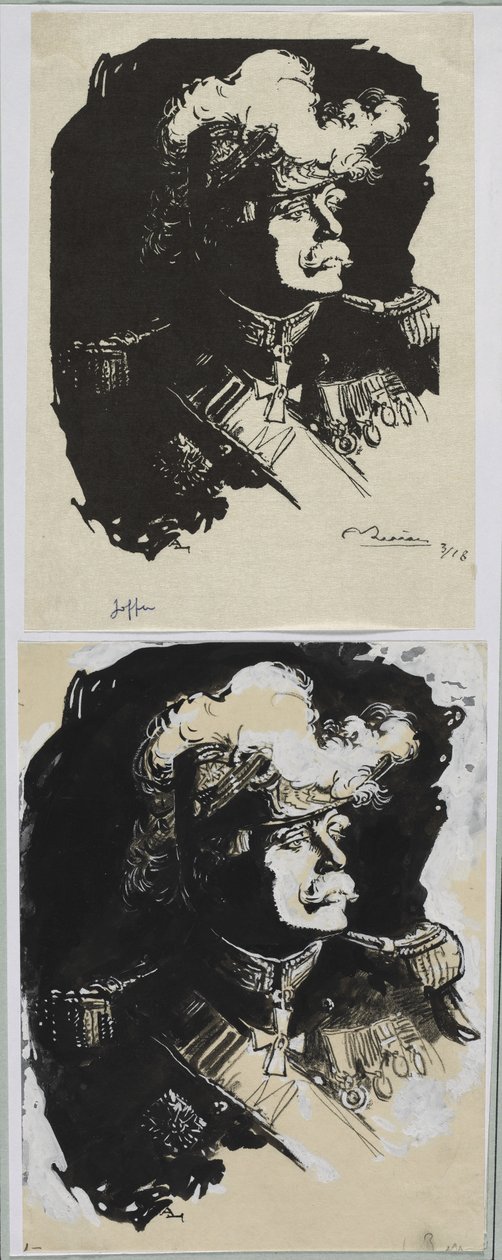 Marszałek Joffre autorstwa Auguste Louis Lepère