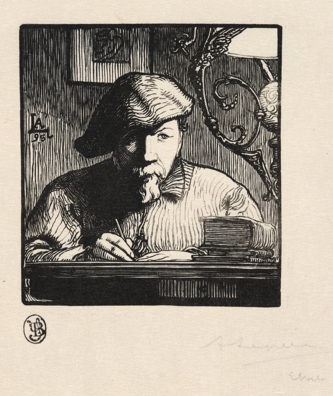 Autoportret autorstwa Auguste Louis Lepère