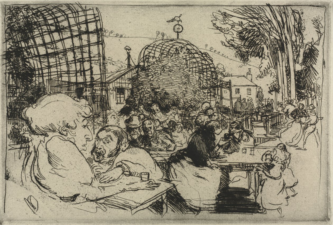 Dwóch garbusów autorstwa Auguste Louis Lepère