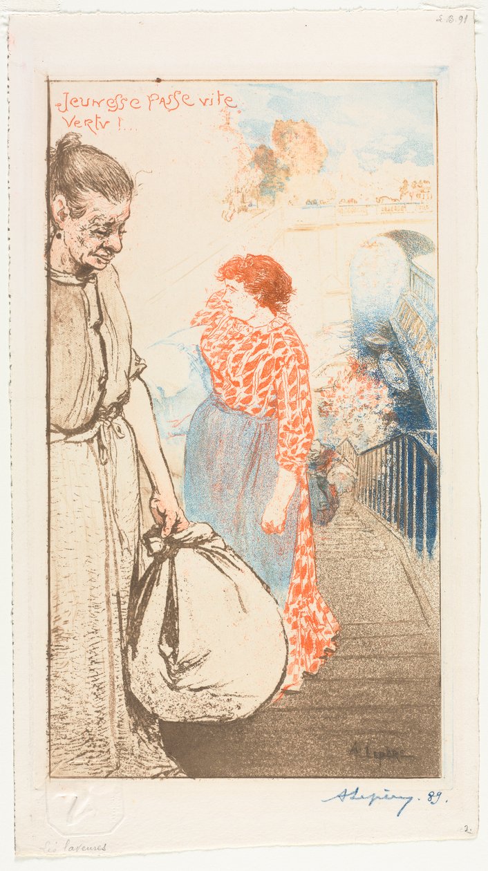 Praczki autorstwa Auguste Louis Lepère