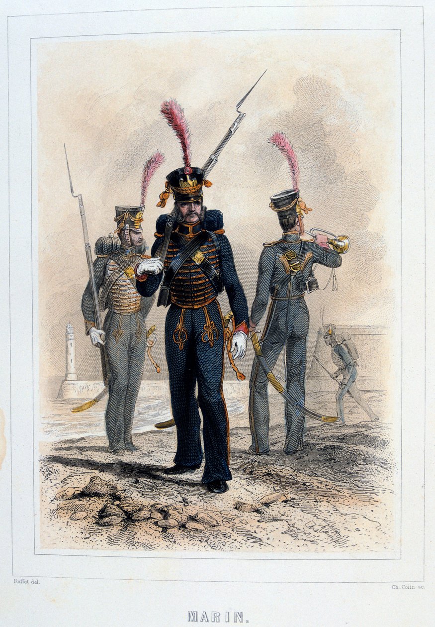 Marynarka, 1859. autorstwa Auguste Raffet