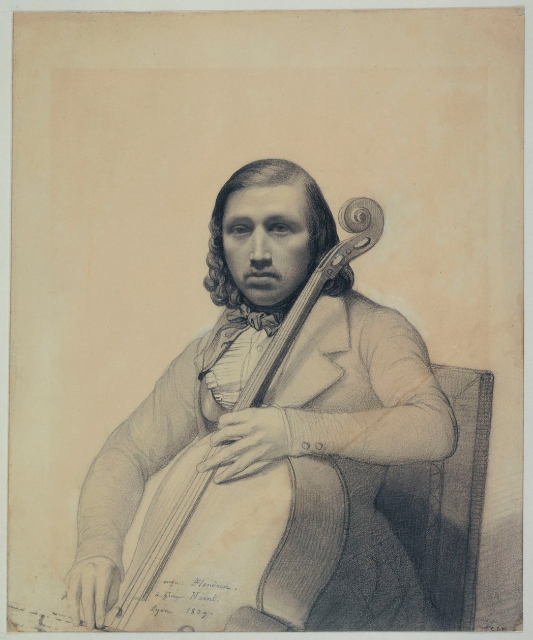 Portret Francois George-Hainl 1807-1873, 1839. autorstwa Auguste René Flandrin