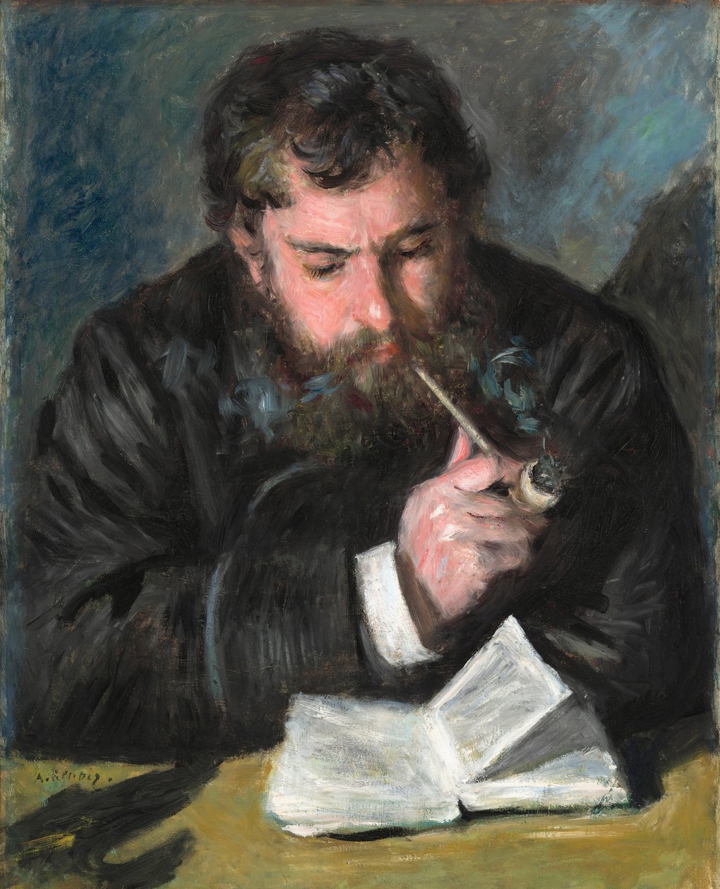 Claude Monet autorstwa Auguste Renoir