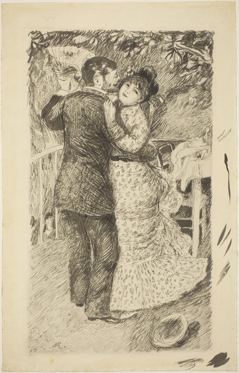 Taniec na wsi autorstwa Auguste Renoir
