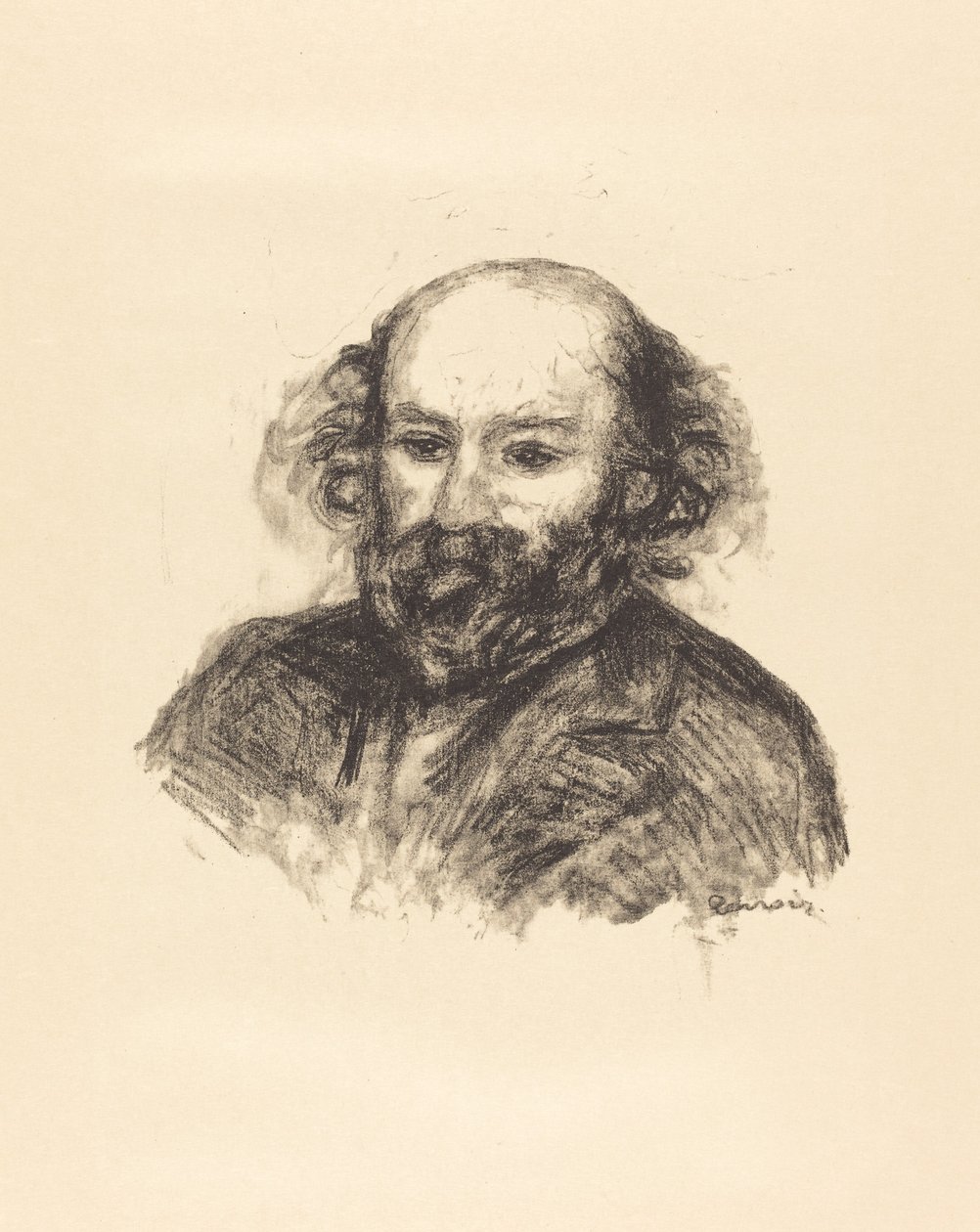Paul Cézanne autorstwa Auguste Renoir