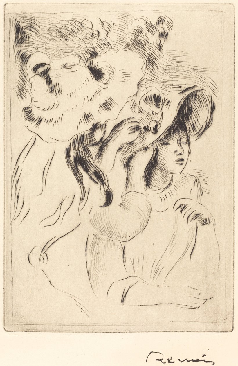 Przypinka do kapelusza autorstwa Auguste Renoir