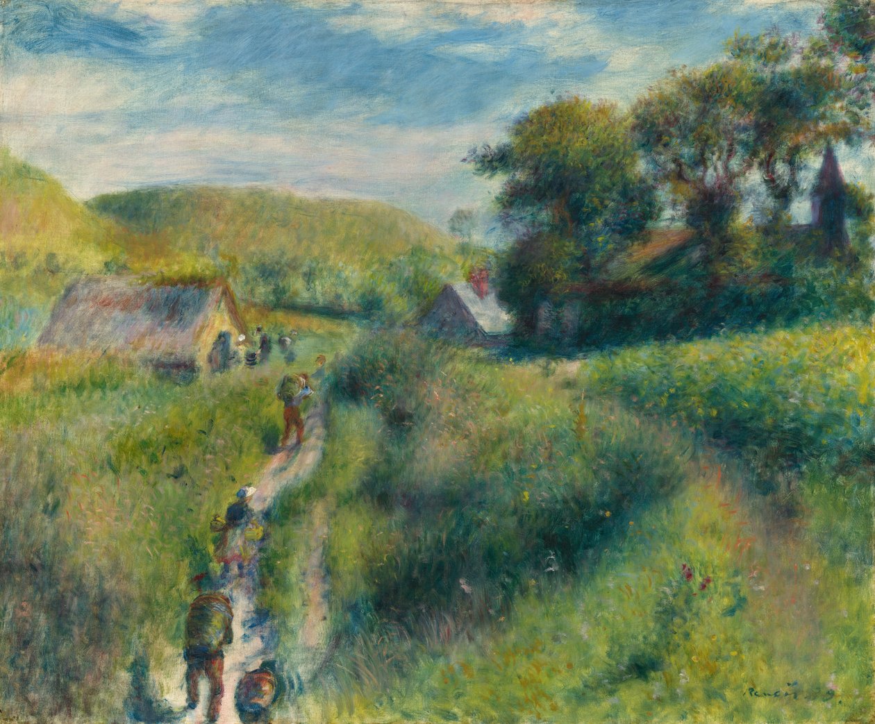Żniwa małży autorstwa Auguste Renoir