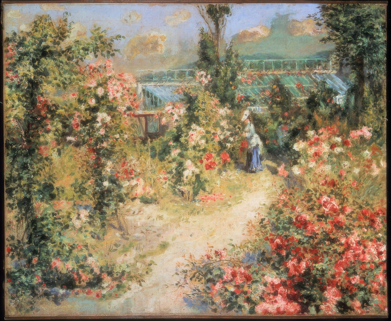 Szklarnia autorstwa Auguste Renoir