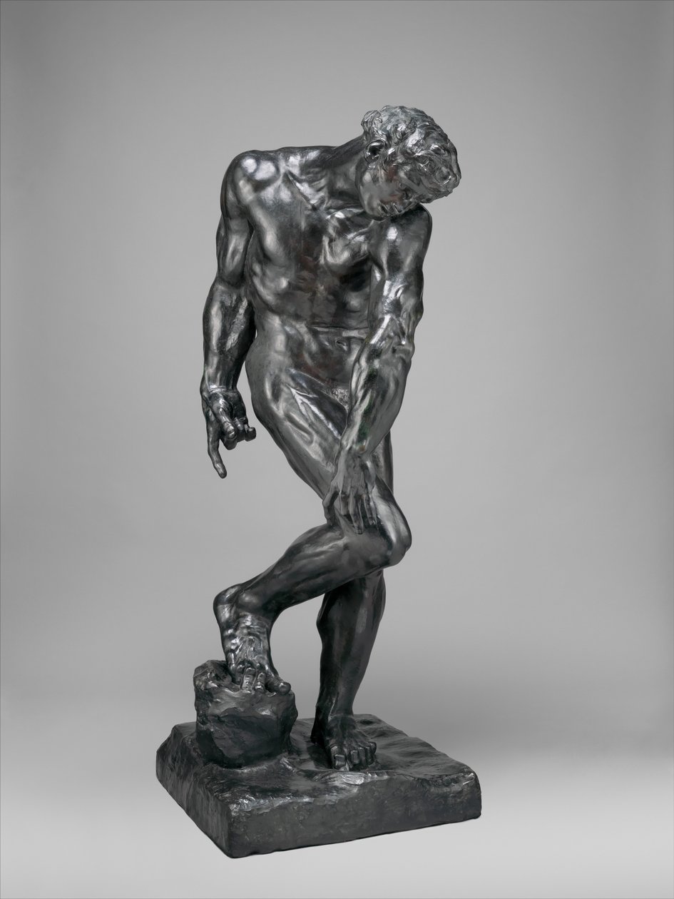 Adam autorstwa Auguste Rodin