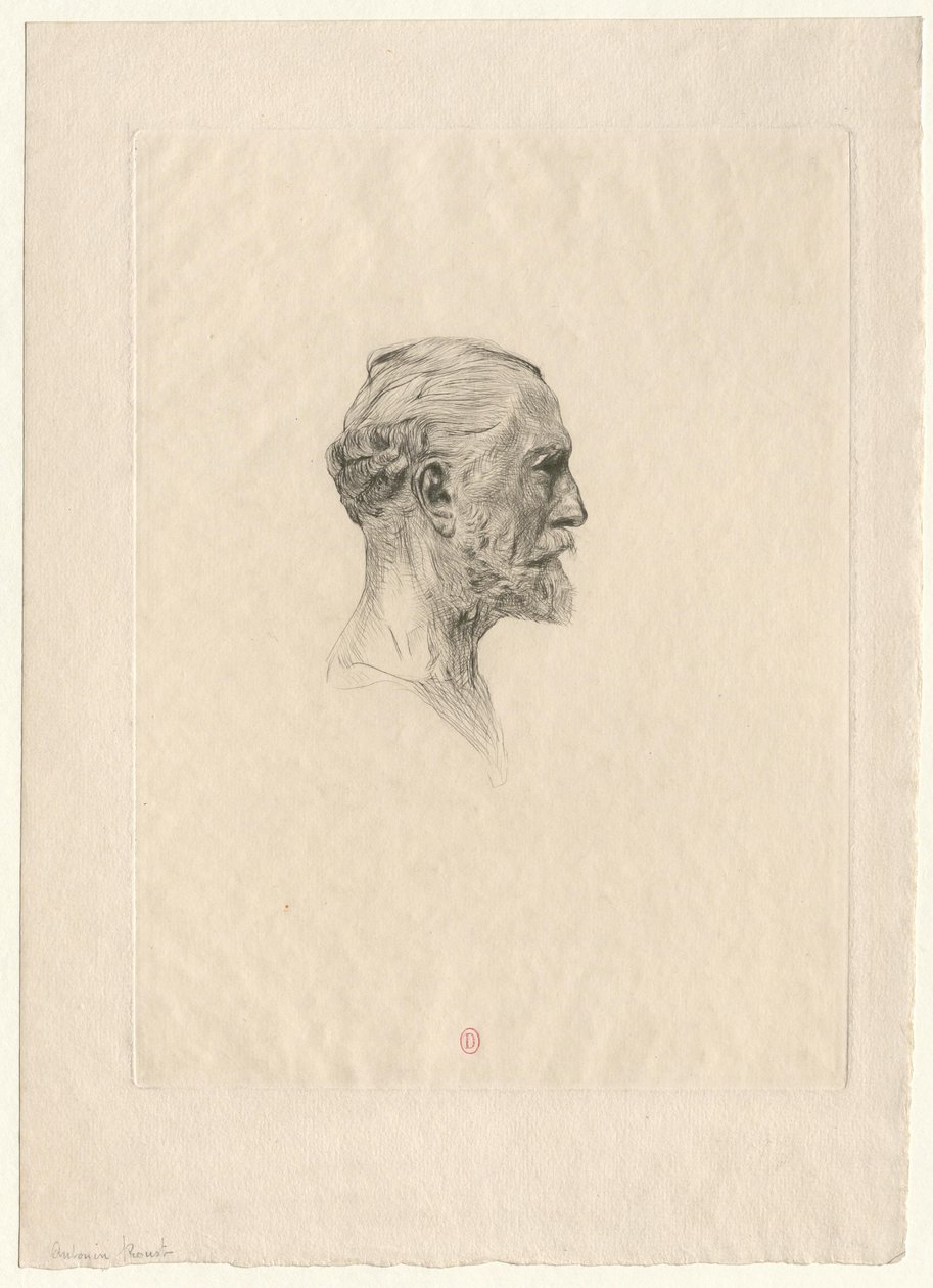 [Antonin Proust] autorstwa Auguste Rodin
