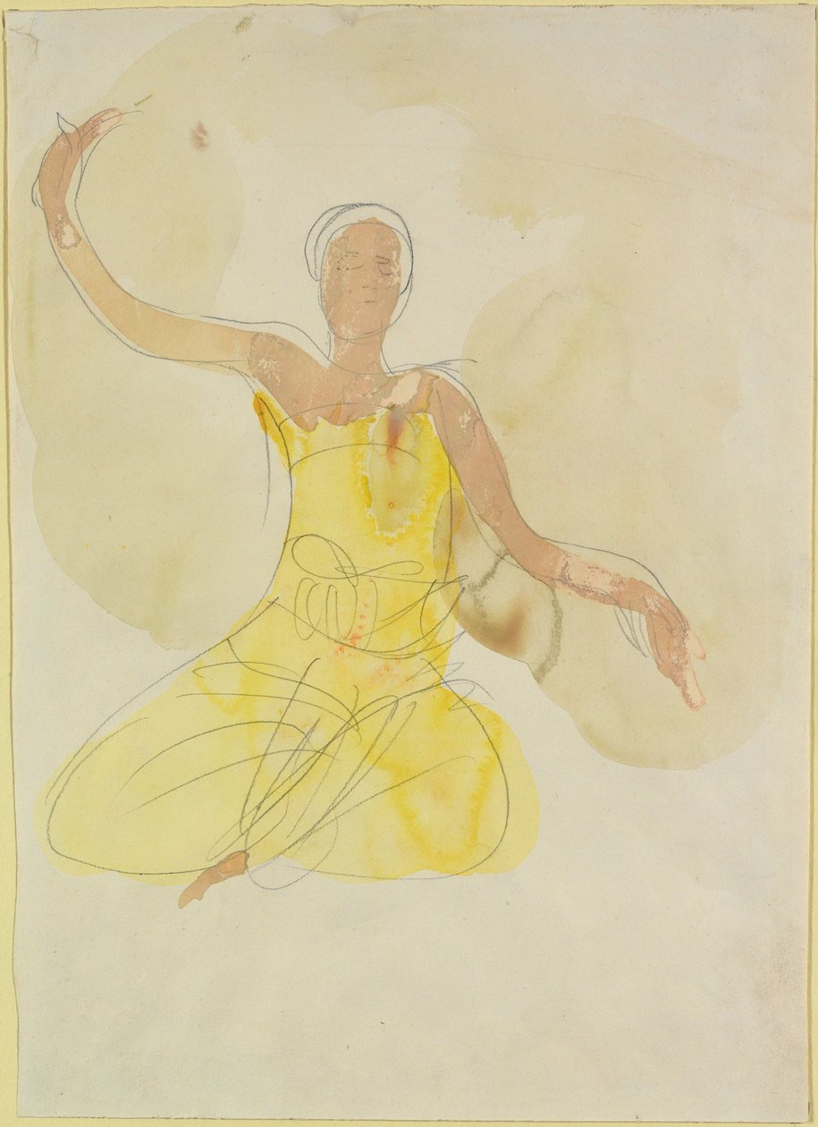 Tänzerin des Königlichen Kambodschanischen Balletts autorstwa Auguste Rodin