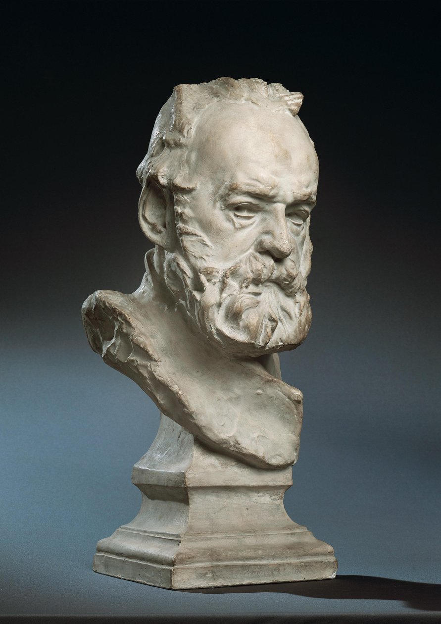Pisarz Victor Hugo autorstwa Auguste Rodin