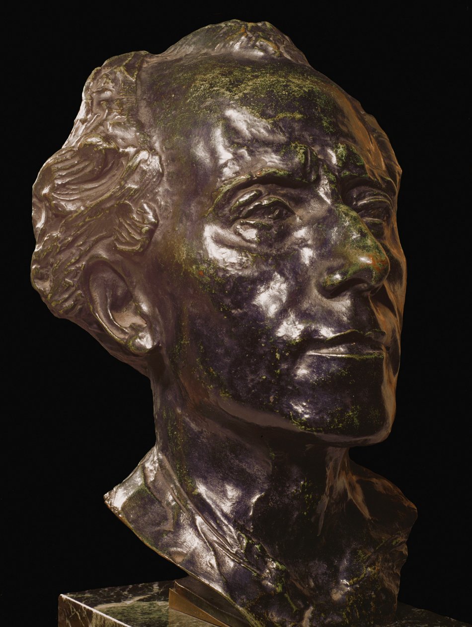 Gustav Mahler, kompozytor i dyrygent ... (brąz) autorstwa Auguste Rodin