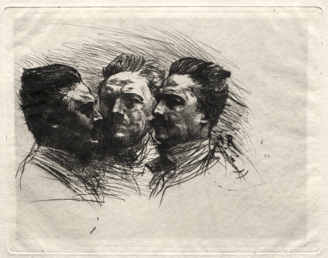 Henry Becque autorstwa Auguste Rodin