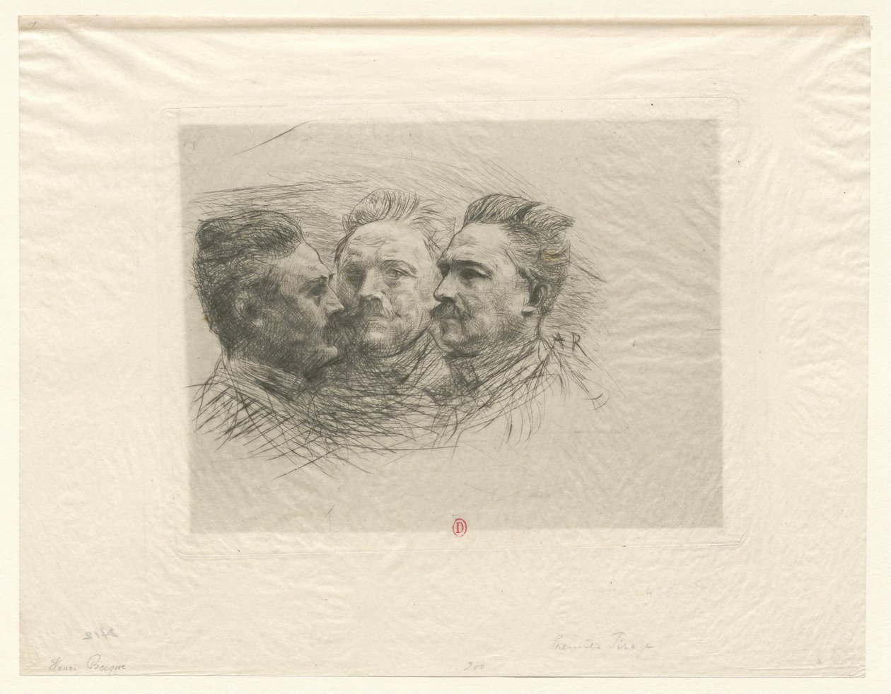 [Henri Becque] autorstwa Auguste Rodin