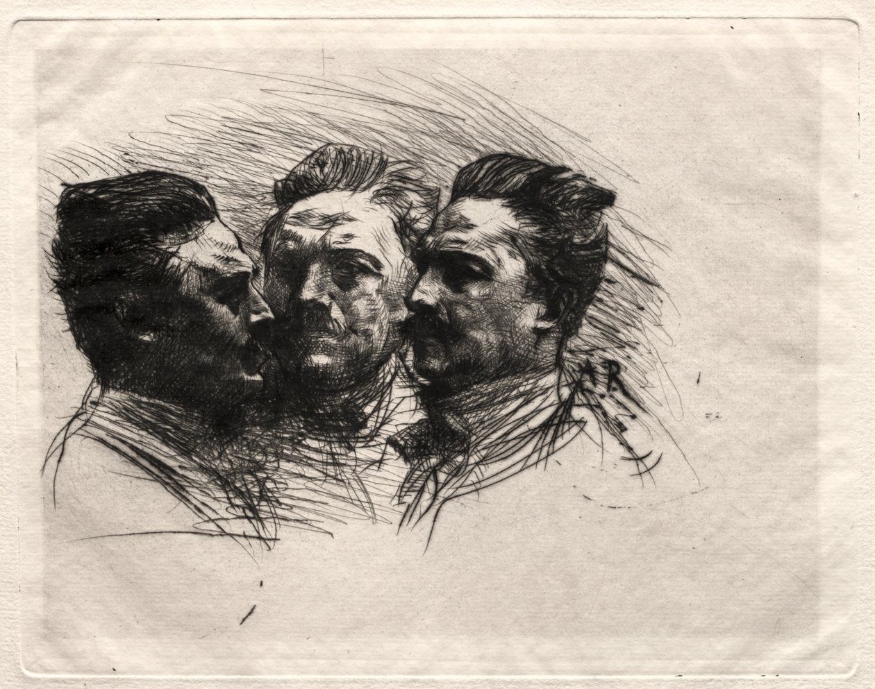 Henry Becque autorstwa Auguste Rodin