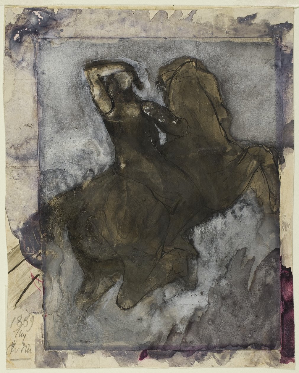 Jeździec, 1889 autorstwa Auguste Rodin