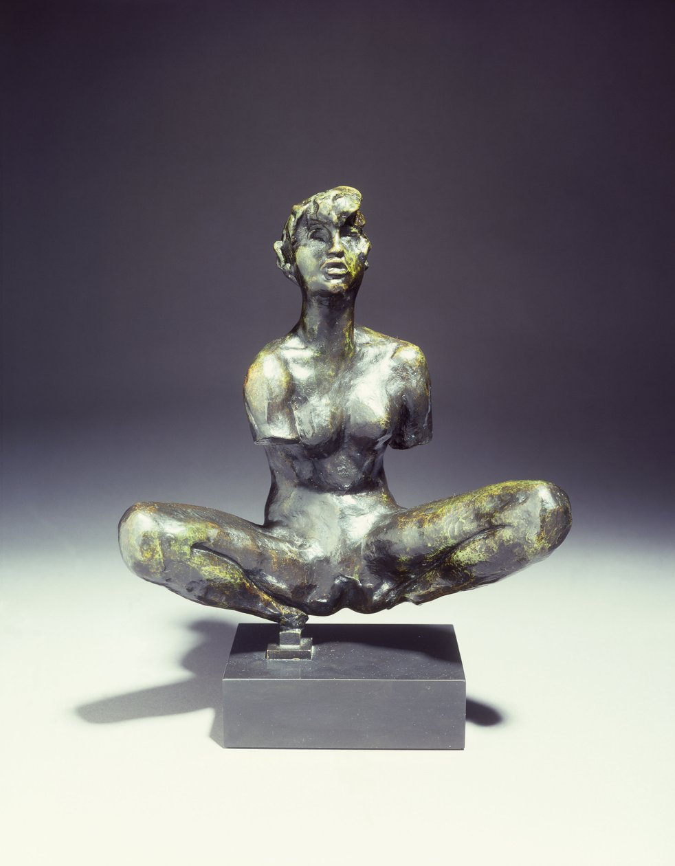 Kąpiący się duży siedzący; Grande Baigneuse Accroupie, autorstwa Auguste Rodin