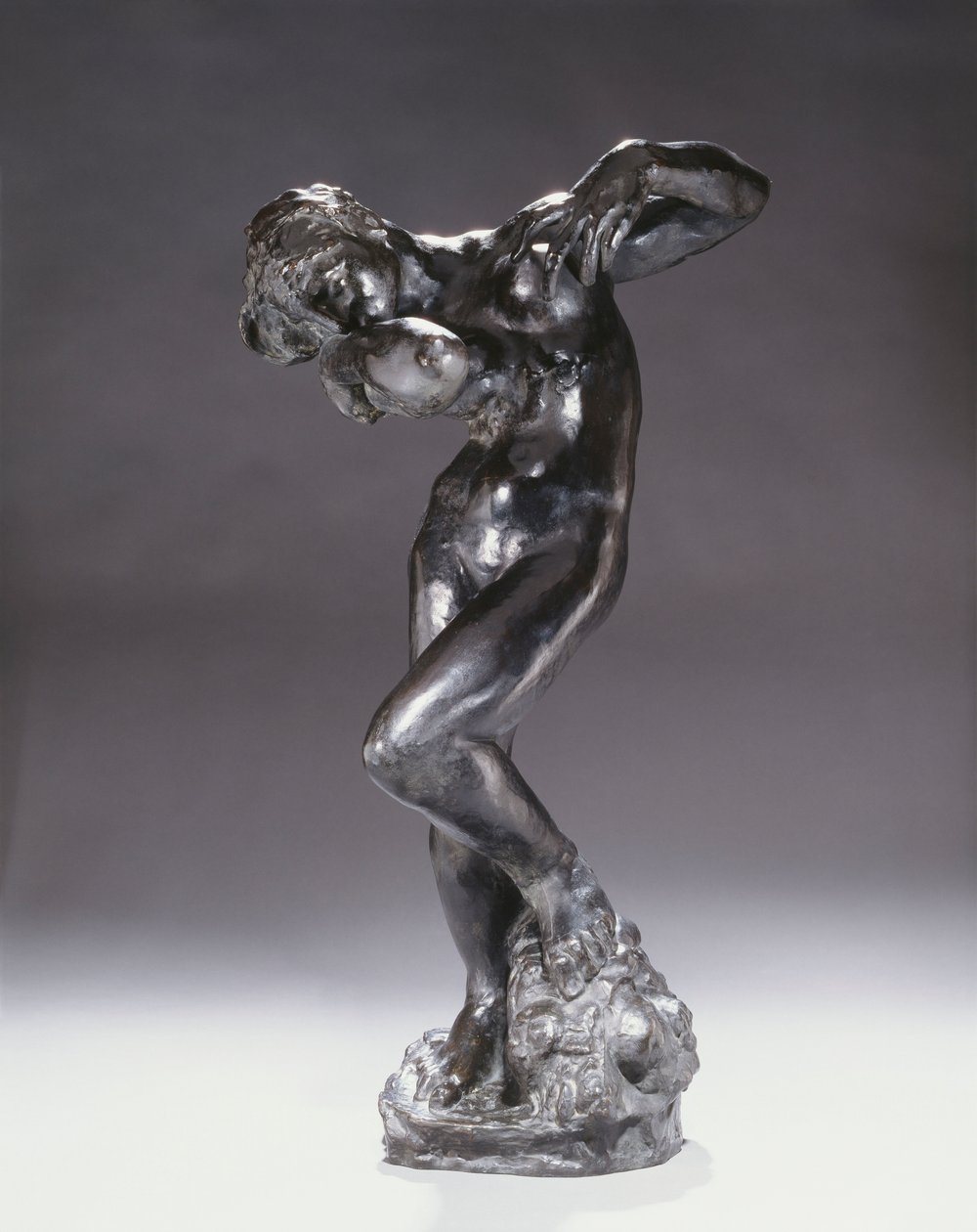 Medytacja, 1885 i 1924 autorstwa Auguste Rodin