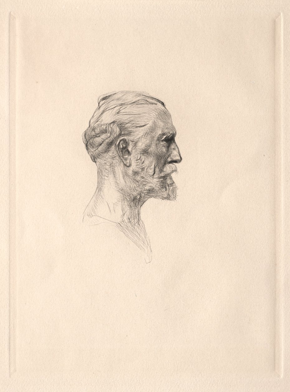 Portret Antonina Prousta autorstwa Auguste Rodin