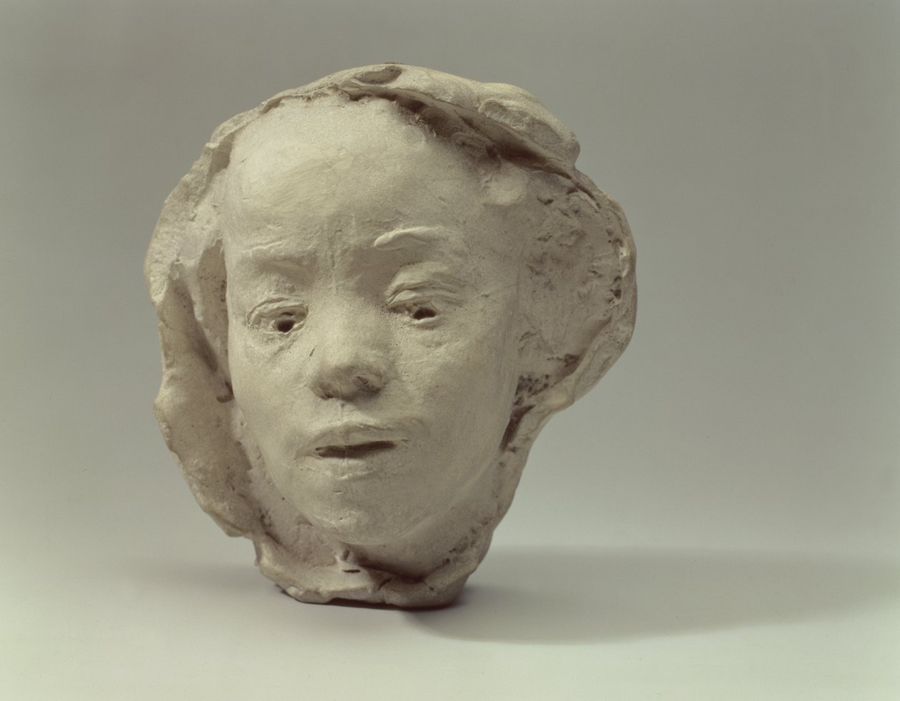 Portret Hanako (1868-1945), 1908 (gips) autorstwa Auguste Rodin