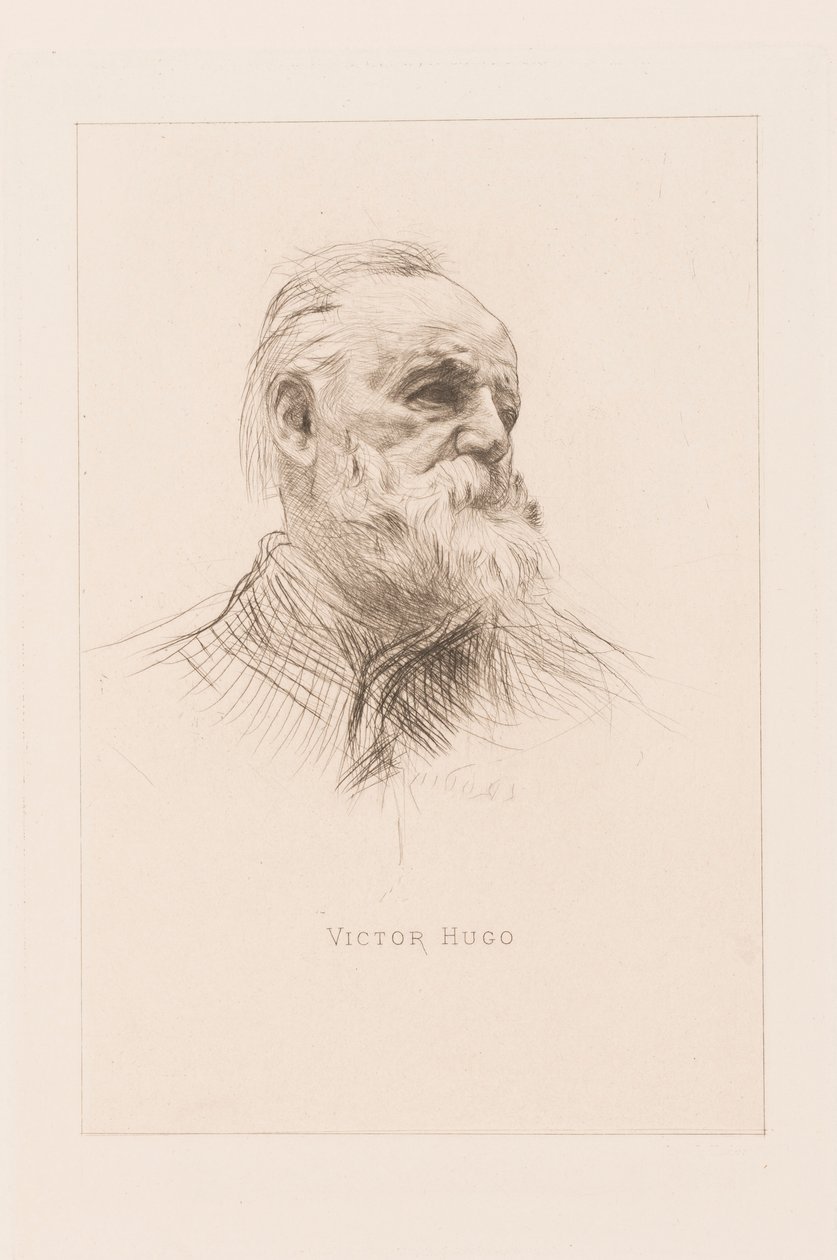 Portret Victora Hugo autorstwa Auguste Rodin