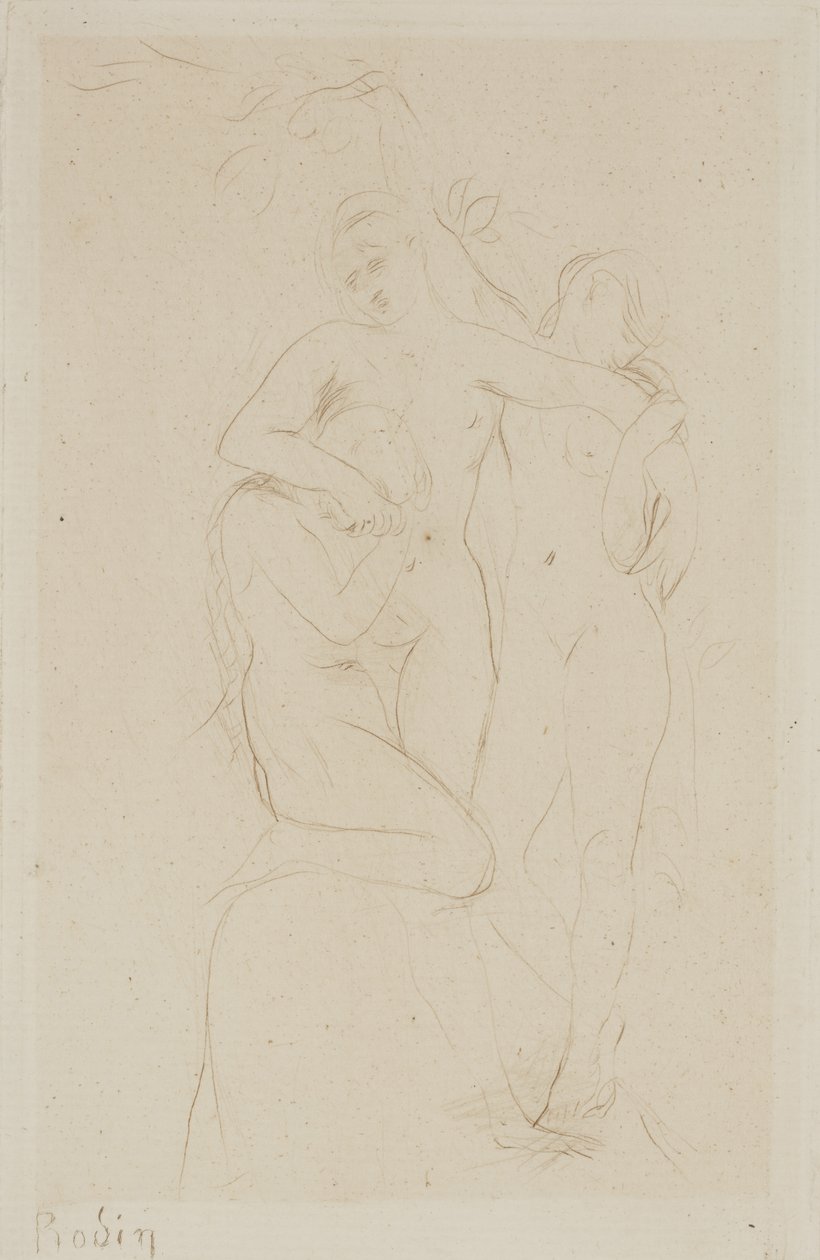 Dusze w czyśćcu autorstwa Auguste Rodin