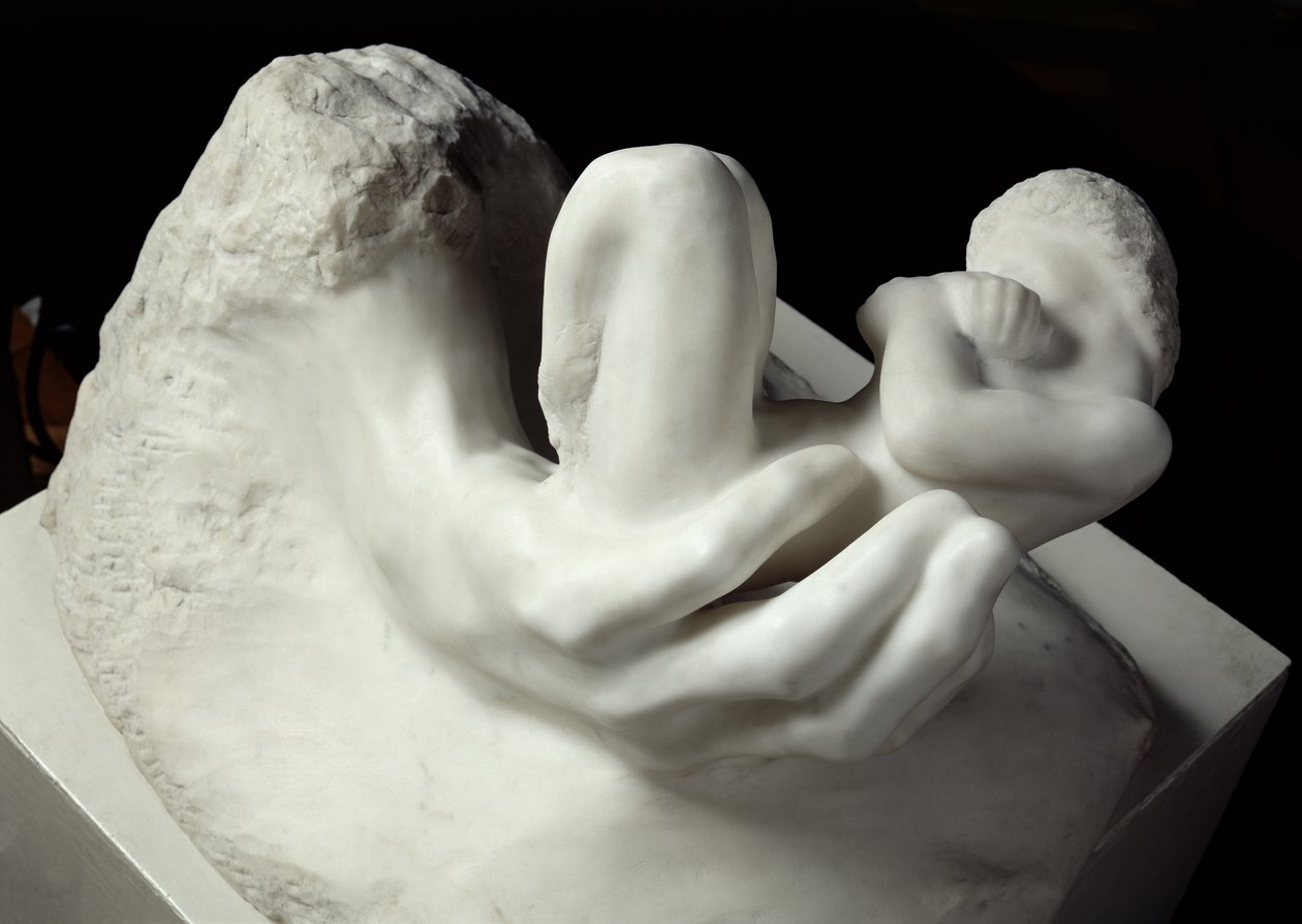 Ręka diabła, c.1903 (marmur) autorstwa Auguste Rodin