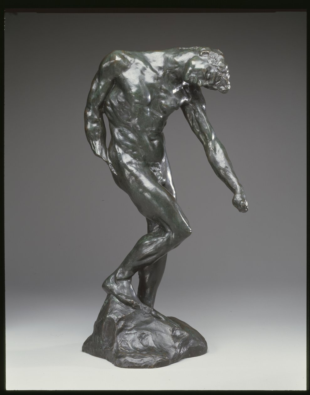 Cień, czyli Adam z „Bramy piekieł” autorstwa Auguste Rodin