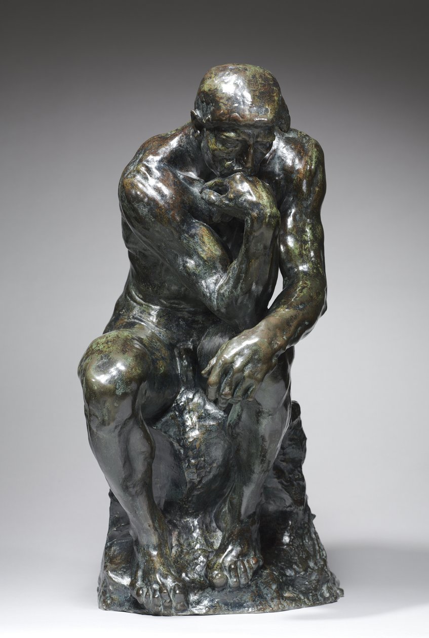Myśliciel autorstwa Auguste Rodin