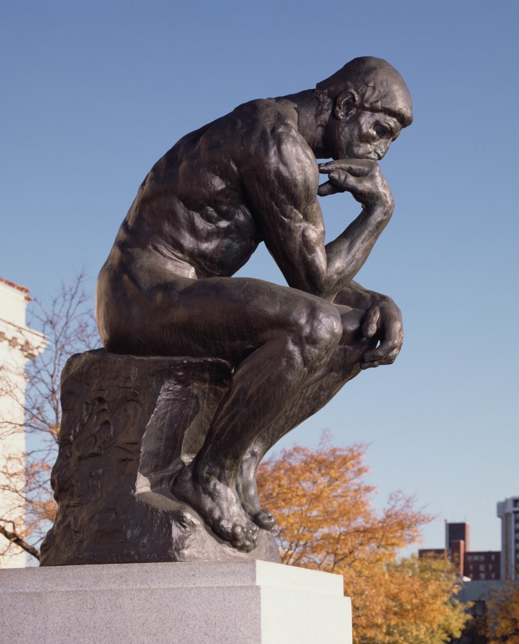 Myśliciel autorstwa Auguste Rodin