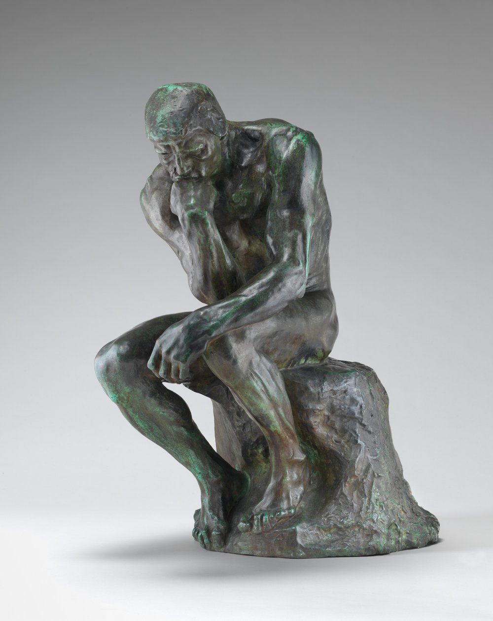 Myśliciel Myśliciel, model 1880, odlew 1901. autorstwa Auguste Rodin