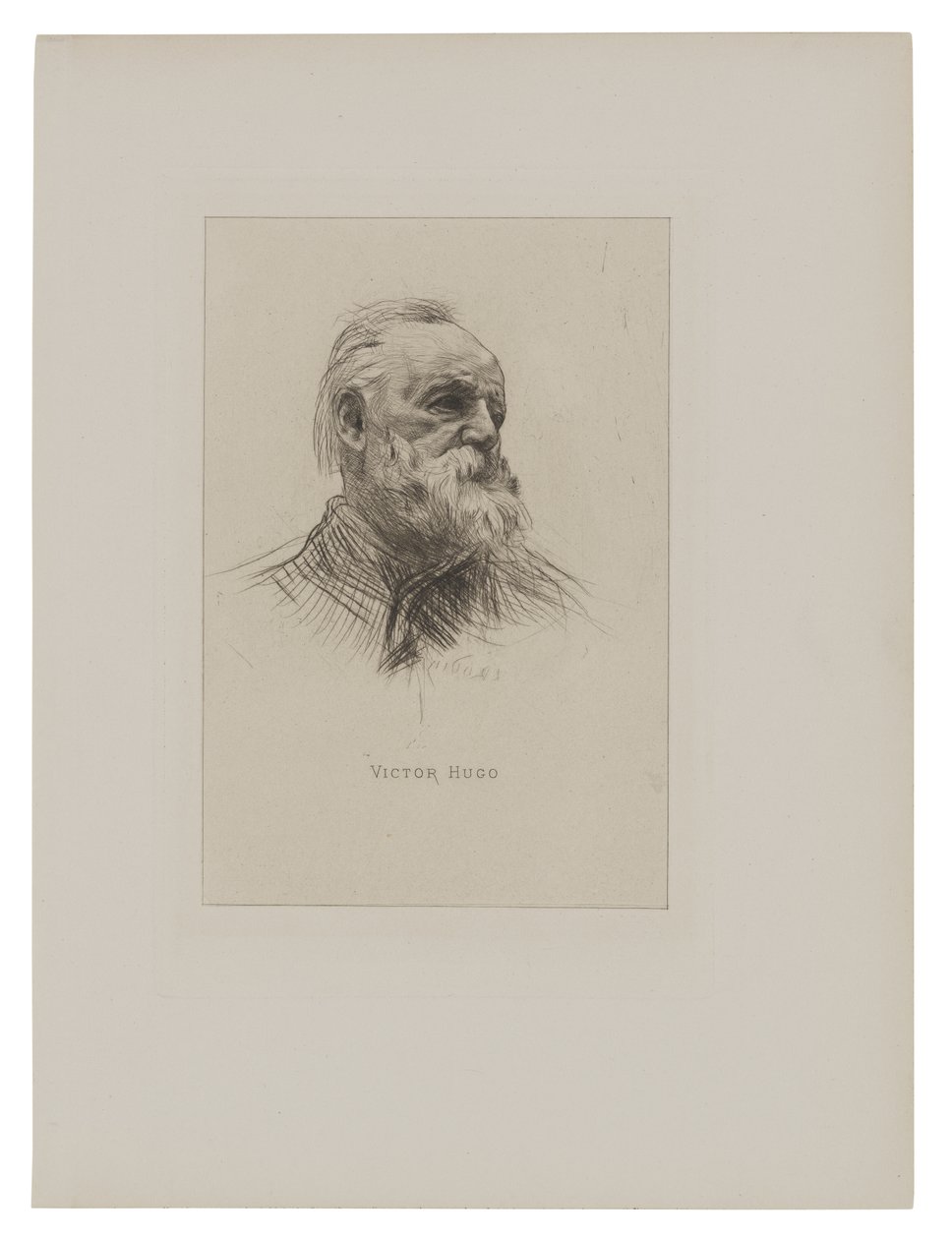 Victor Hugo autorstwa Auguste Rodin