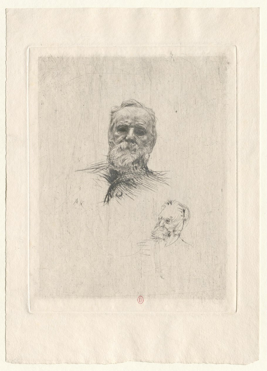 [Victor Hugo, autor] autorstwa Auguste Rodin