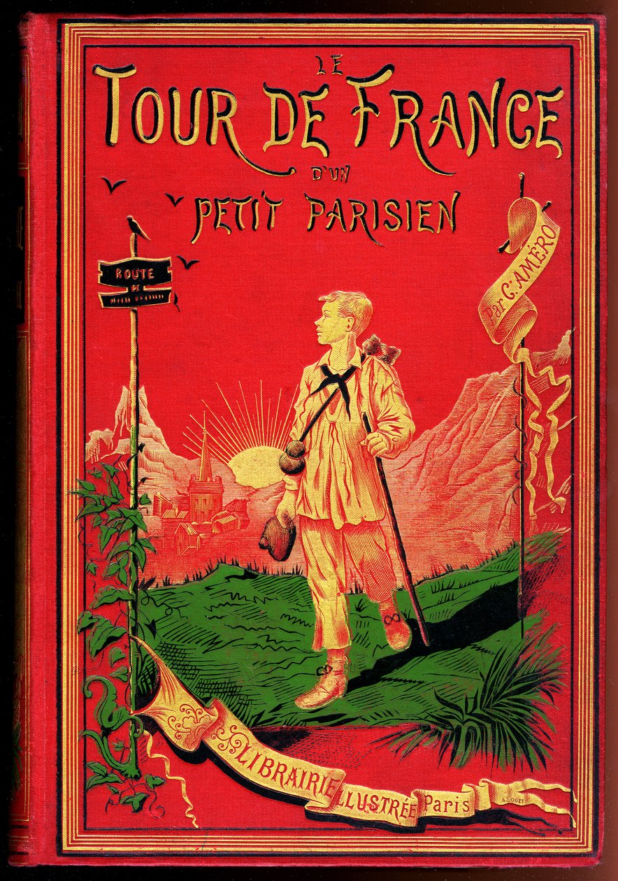 Tour de France małego paryżanina, Constant Amero, około 1880 - 1885 (ilustracja) autorstwa Auguste Souze