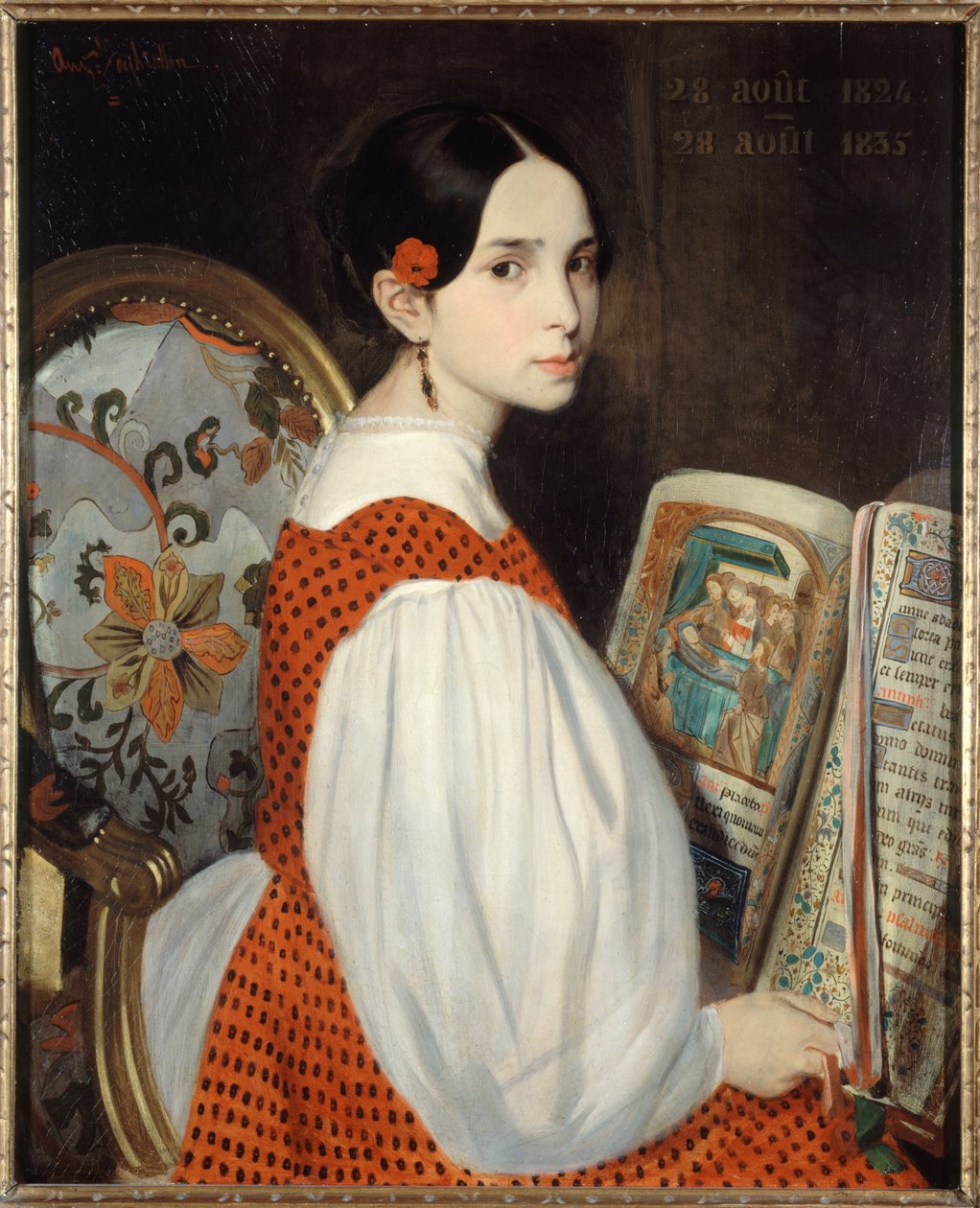 Leopoldine w Księdze Godzin autorstwa Auguste de Chatillon