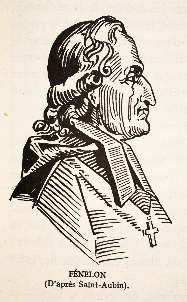 Fenelon autorstwa Augustin de Saint Aubin